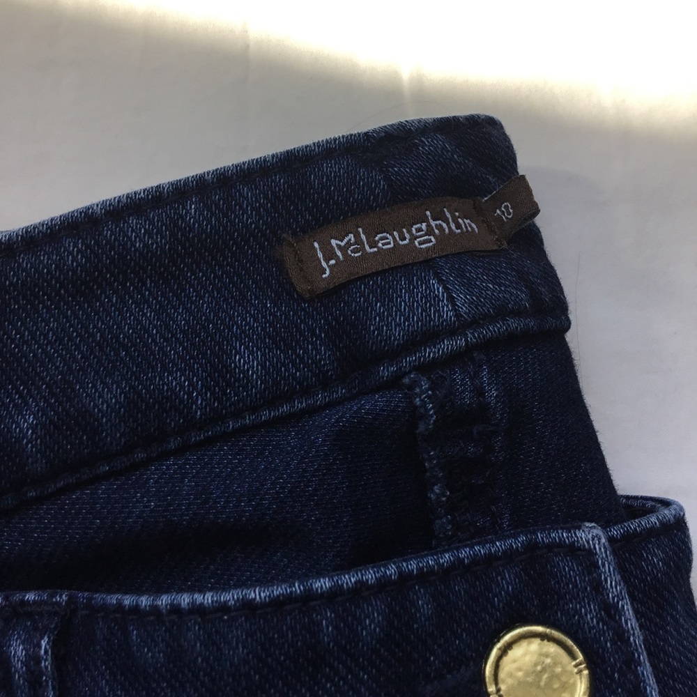 J McLaughlin Size 10 straight leg jeans - Picture 3 of 8